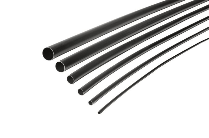 Hellermann TA379-3-PO-X-BK Warmschrumpfschlauch 3:1 1,2m 315-13003 (Inhalt 25 Stück)