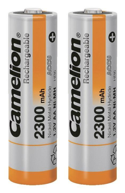 ABUS Ersatzakku FU2996 1,2 V AA 2300 mA 868 - 2erSet -