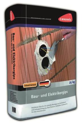 ORTH Casonic Bau-und Elektrikergips 149 25kg Sack Befestigungsmaterial