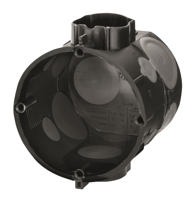 4034338915473 - FTRO UP Gerätedose winddicht E1072K 62mm tief Rohrstutzen 25mm 4 (Inhalt 25 Stück) 4034338915473 - FTRO UP Gerätedose winddicht E1072K 62mm tief Rohrstutzen 25mm 4 (Inhalt 25 Stück)