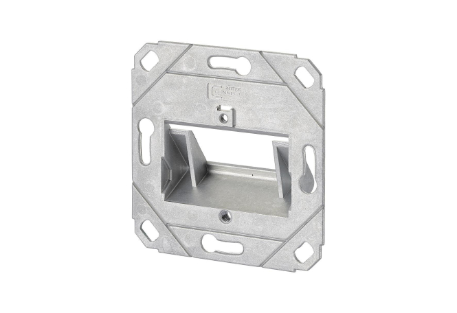 Metz Keystone 2Port UP0 130B20D21200KE leer Anschlussdose o.Abdeckung - 4049228
