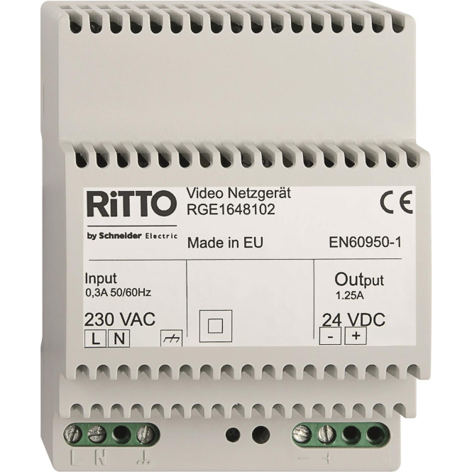 Ritto Video Netzgerät RGE1648102 Hauskomm/Batt/Sicher
