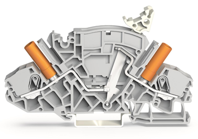 4055143074797 - 2007-8811 Doppelstock-Trenn- und Messklemme 8 mm Push-In-Klemme Grau 20 St