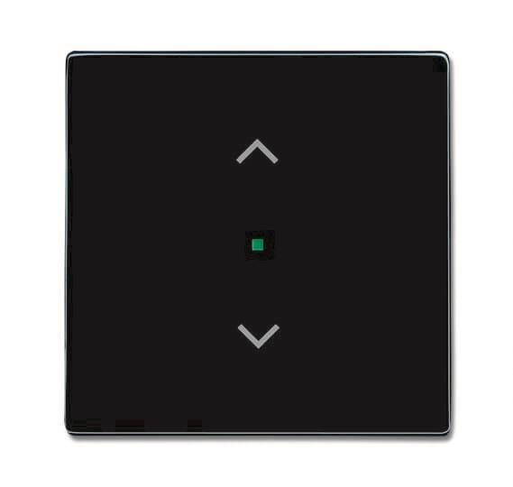 BJ Wippe 1-fach,Symbol 6232-10-81 Jalousie Busch-free@home anthrazit - 4201778