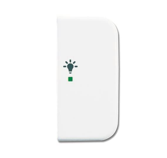 BJ Wippe 2-fach Symbol Licht 6231-22-214 Busch-free@home alpinweiß - 4201833