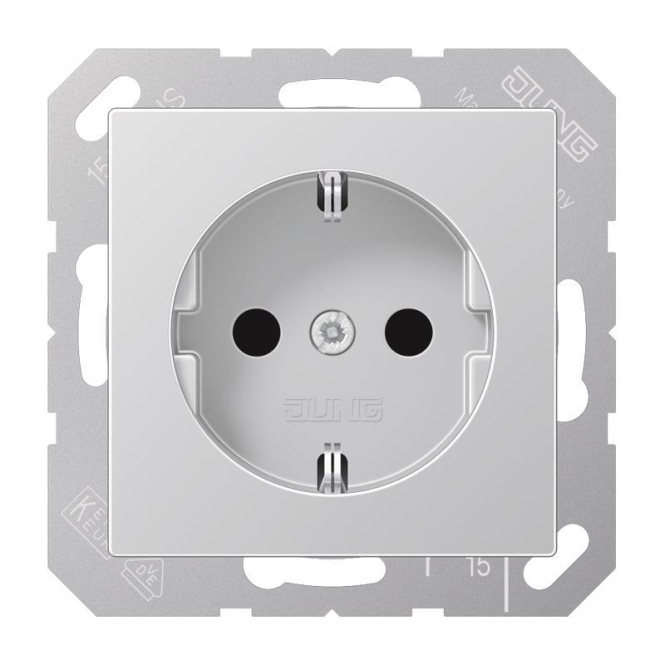 4011377057616 - Serie A aluminium A1520KIAL SCHUKO Steckdose Serie A aluminium 4011377057616 4011377057616 - Serie A aluminium A1520KIAL SCHUKO Steckdose Serie A aluminium 4011377057616