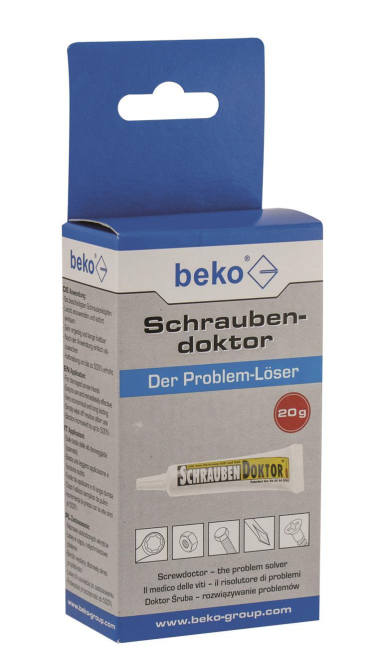 4036421261238 - Beko Schraubendoktor 20 g Tube 2616020 (Inhalt 18 Stück)