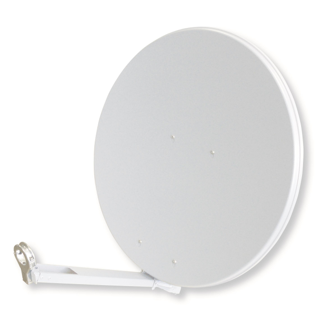 Televes Alu-Spiegel 75x80 S760CL-W Classic-Line weiß