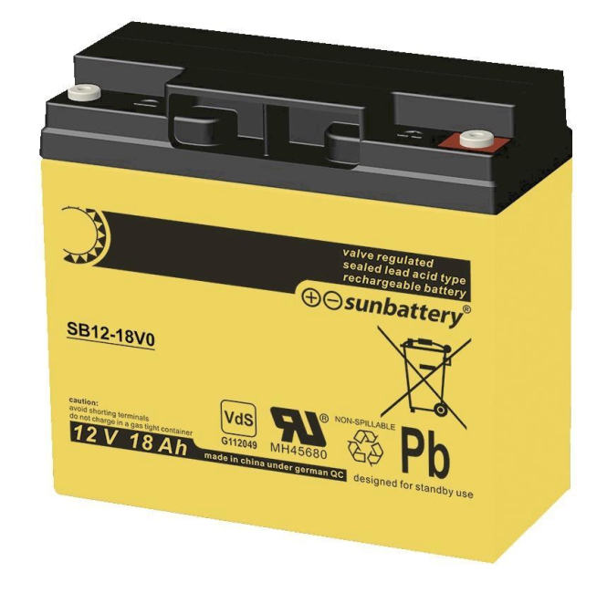 ABUS VdS Akkumulator 12 V, 18 Ah BT2190 BT2190