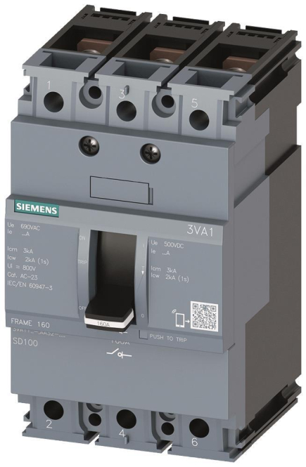 SIEM 3VA1110-1AA32-0AA0 Lasttrennschalter 3VA1 IEC Frame 160 3-