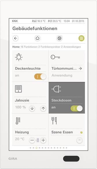 4010337014300 - Bedienelement KNX G1 Glas ws UP 1Bet mDisplay Bussystem KNX Status-LED 206912 - weiß 4010337014300 - Bedienelement KNX G1 Glas ws UP 1Bet mDisplay Bussystem KNX Status-LED 206912 - weiß