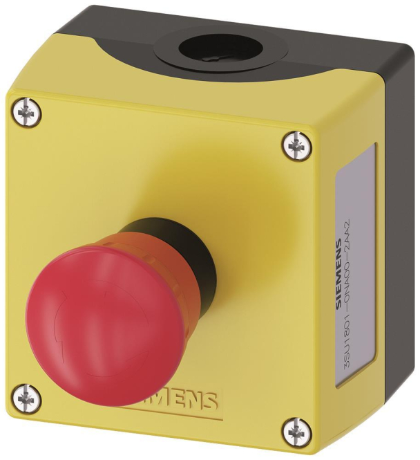 Siemens 3SU18010NA002AA2 Gehäuse f.Befehlsgeräte 22mm rund Ku. Ind-Schaltgeraete
