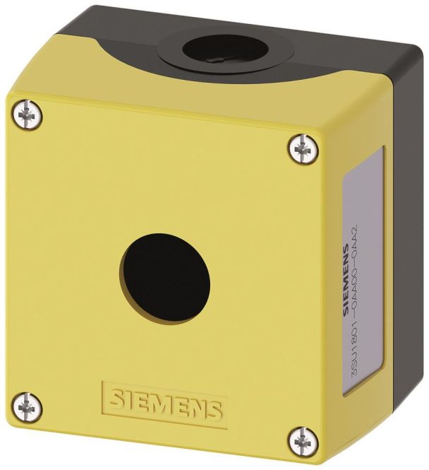 Siemens 3SU18010AA000AA2 Gehäuse f.Befehlsgeräte 22mm rund Ind-Schaltgeraete