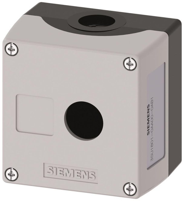 Siemens 3SU18010AA000AB1 Gehäuse f.Befehlsgeräte 22mm rund Ind-Schaltgeraete