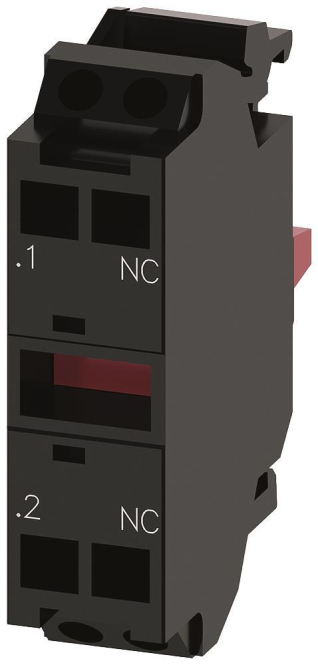 Siemens 3SU14001AA103CA0 Kontaktmodul m.1 Schaltglied 1Ö (Inhalt 5 Stück) Ind-Schaltgeraete
