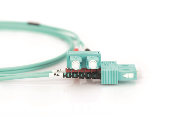 LWL Patchkabel OM3 DK-2522-05/3 SC-D/SC-D 50/125 Multimode Länge5,0m