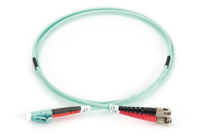 LWL Patchkabel OM3 DK-2531-01/3 LC-D/ST-D 50/125 Multimode Länge1,0m