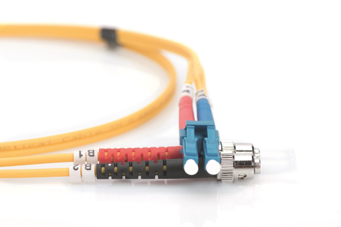 4016032249337 - DIGI DK-2931-01 - LWL Patchkabel LC ST Duplex OS2 09 125 µm 1 m 4016032249337 - DIGI DK-2931-01 - LWL Patchkabel LC ST Duplex OS2 09 125 µm 1 m