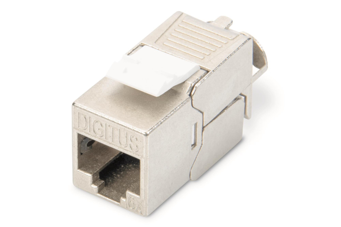 Keystone Jack Cat6(A) geschirmt DN-93615 ClassEA 500MHZ Netzw.Telekomm