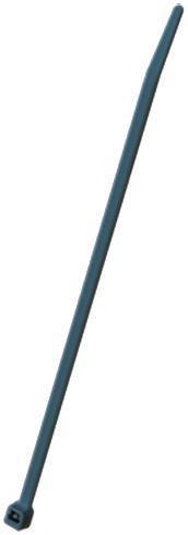Unex Detektierbare Kabelbinder 2247DT 4,8x287mm azurblau U62X (Inhalt 1000 Stück) Befestigungsmaterial