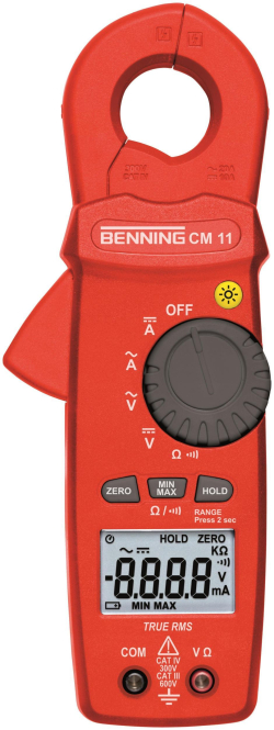 BENNI AC/DC-Milliampere-Stromzange CM11 TRMS CATIV 300V 044067 - 4457062