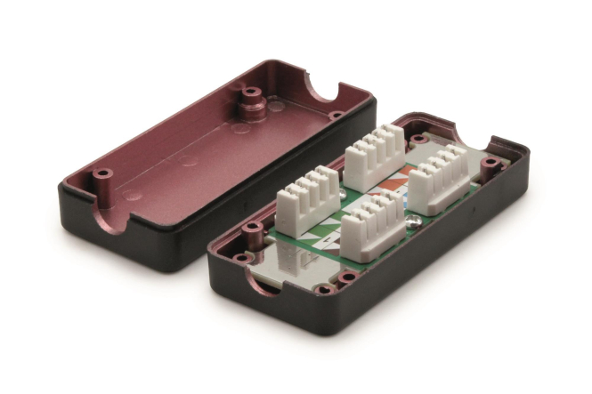 ASSM CAT 7 Verbindungsmodul DN-93907-1 voll geschirmt, 600 MHz, LSA 26x35x80 mm Netzw.Telekomm