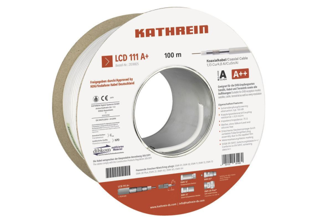 4021121531460 - Lcd 111 a+ - Wei - Polyvinyl chloride (pvc) - Kupfer - -25 - 70 c (21510025) (21510025) - Kathrein 4021121531460 - Lcd 111 a+ - Wei - Polyvinyl chloride (pvc) - Kupfer - -25 - 70 c (21510025) (21510025) - Kathrein
