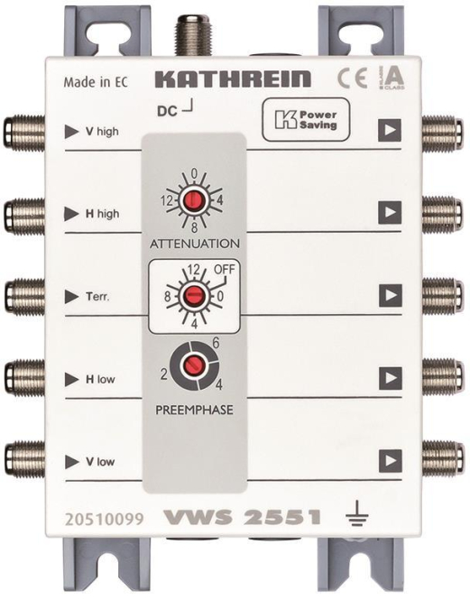 KATH SAT-Verteilnetzverstärker VWS 2551 5 Verstärker - 4567725