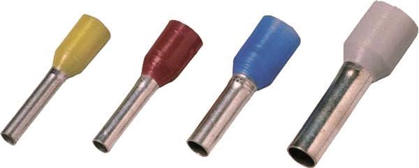 8014212202345 - Intercable Aderendhülse ICIAE2518 DIN46228T4 25qmm 18mm verzinnt gelb (Inhalt 50 Stück)