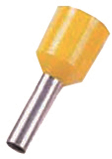 Intercable Aderendhülse ICIAE612K kurzschlußsicher 6qmm 12mm verz. - 4573233