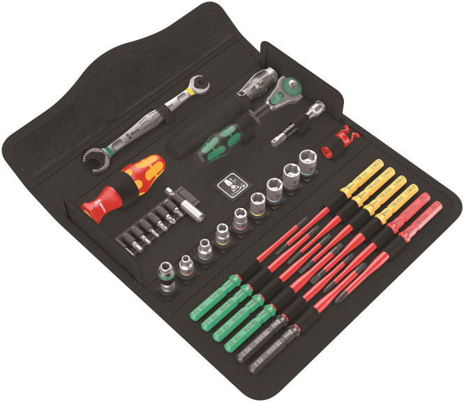 Wera W 1 Wartung Werkzeug-Set 35-tlg. 05135926001 Werkzeug Messgeräte