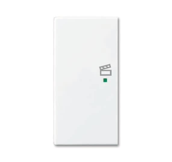 BJ Wippe/L 2f Szene 6233-21-914 alpinweiß Busch-free@home balance SI - 4701137