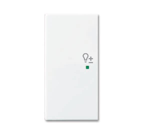 BJ Wippe/L 2f Dimmer 6234-21-914 alpinweiß Busch-free@home balance SI - 4701138