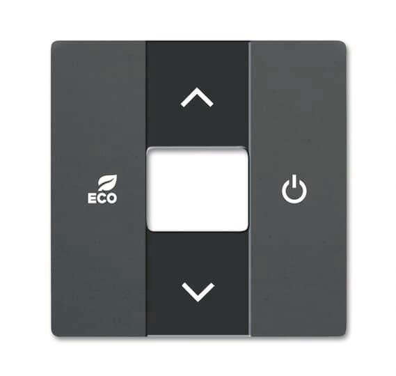 BJ Zentralscheibe RTR schwarz 6235-885 matt Busch-free@home future - 4701259