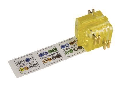 5713140135468 - Hart preLink 20820000001 Abschlussbl AWG22 23 gelb 1VE=10 Stück