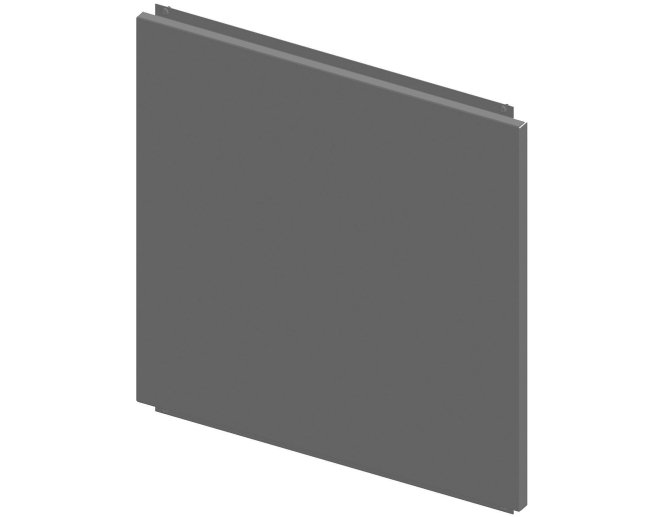 ENOC Rückwand f.21HE W3 BS-W3 21-S Wandschrankserie schwarz 57476