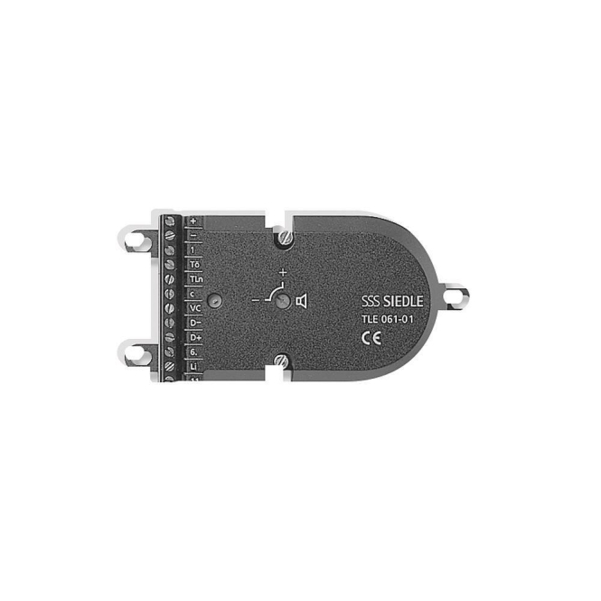 SIED Einbautürlautsprecher TLE 061-01 Schwarz 49180