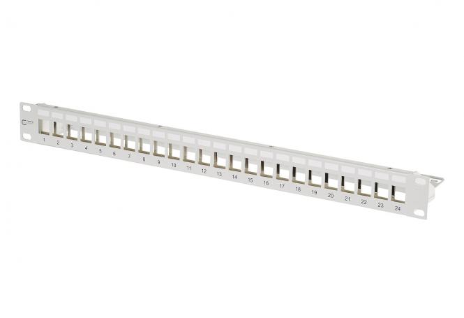 Metz Keystone 19z Modul- 130926-0003KE träger 1HE 24 Port grau unbestückt Netzw.Telekomm