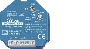 Eltako EUD61NPL-230V Univ.Dimmschalter (V) o.N-Anschl. speziell f.LED - 4917802