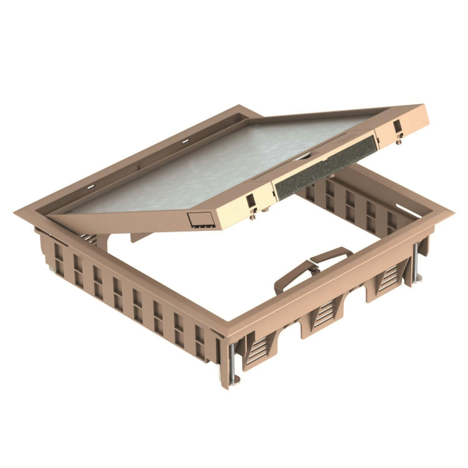 OBO GES9-3B U 1019 Geräteeinsatz f.Unimontage 264x264x67 PA 7405081