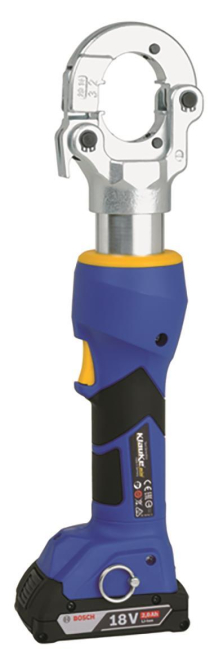 4012078876308 - Klauke Presswerkzeug akkuhydr EKM6022CFB Mini EinsK22Er -Rei 6-300qmm Bosch 2Ah