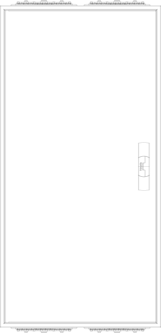 f-tronic ZA112 Leergehäuse H 1100, ZA112 B 550mm IP31 7120507