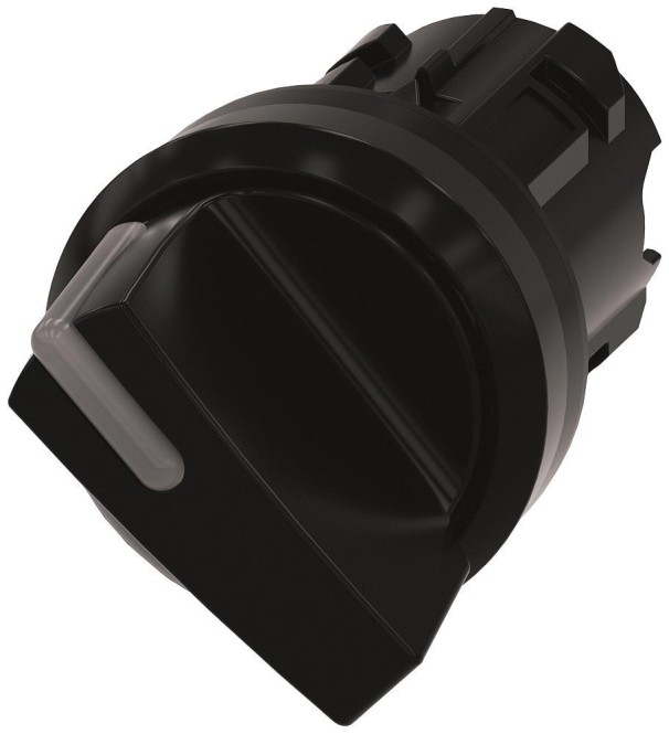 SIEM Knebelschalter, 3SU1002-2BF10-0AA0 beleuchtbar, 22mm, rund, Kunststoff, Ind-Schaltgeraete