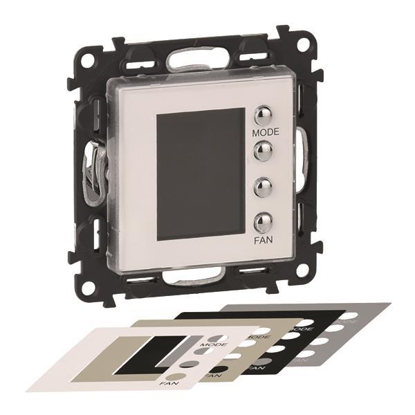 Legrand 752131 Thermostat Unterputz m.beleuchtetem Display 2M Valena - 5010585