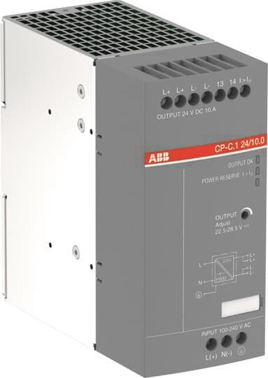 ABB Netzteil CP-C.1 24/10.0 In:100-240VAC/90-300VDC Out:DC 24V/10A - 5045769