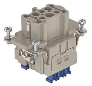 Harting Han 6ES Press-F 09330062748 Buchse 6pol Käfigzugfeder