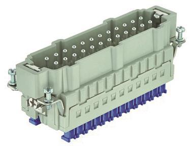 Harting Han 24ES Press-M 09330242648 Stift 24pol Käfigzugfeder