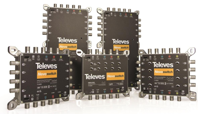 Televes NEVO-SCR Schalter 5 MSU5216C in 2x16,kaskadierbar,dCSS