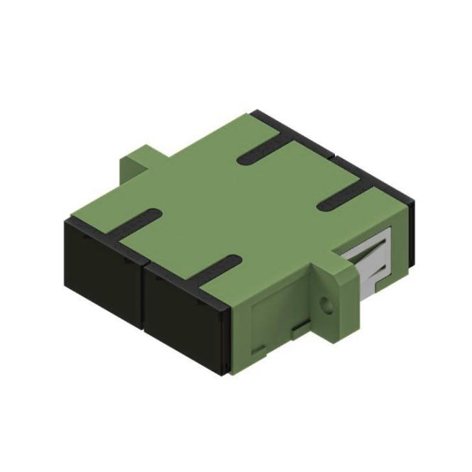EasyLan LWL Kupplung SLVZAA11DPGN SCD/APC Standard OS2 grün