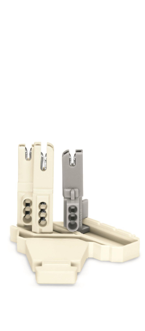 4055143327190 - WAGO 267-225 Buchsenteilohne PE-Kontaktmit Zugentlastungsplatte (Inhalt 250 Stück)